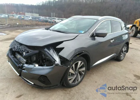 2019 Nissan Murano Sl from USA, damaged, VIN 5N1AZ2MS6KN141917